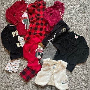 Holiday bundle 4T Disney, Old Navy, Cat&Jack, H&M